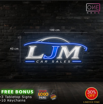 LJM CAR SALES | LED Neon Sign