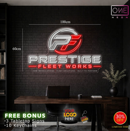 PRESTIGE FLEET WORKS | LED Neon Sign