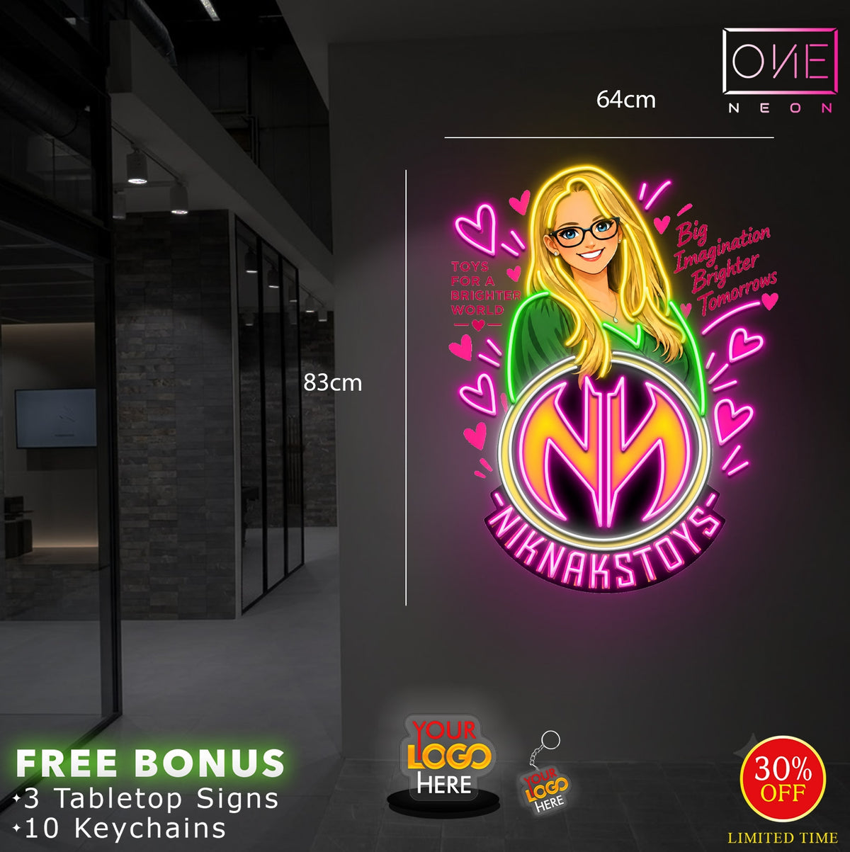 NIKNAKSTOYS | Led Neon Sign