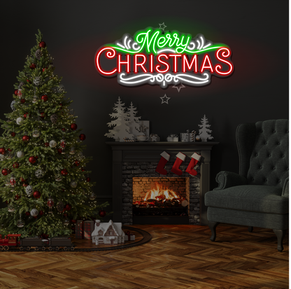 Merry Christmas LED Neon Sign