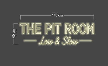 Feed me BBQ+ Joey's smoke house + The pit room+ Home of UK ( 4 signs)| Led Neon Sign