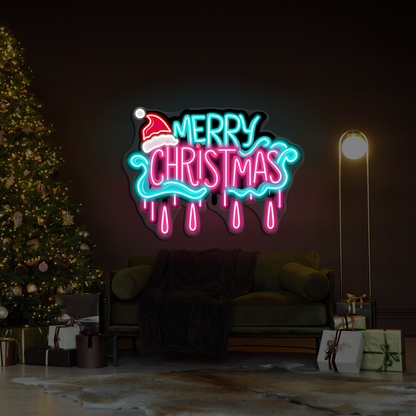 Merry Christmas LED Neon Sign