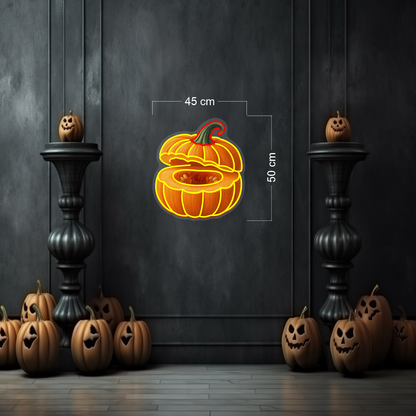 Pumpkin Halloween LED Neon Sign