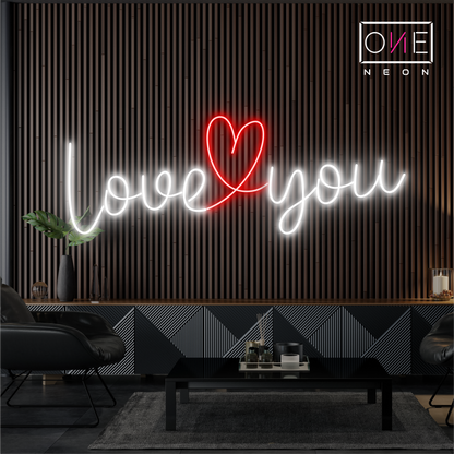 Love You Led Neon Sign