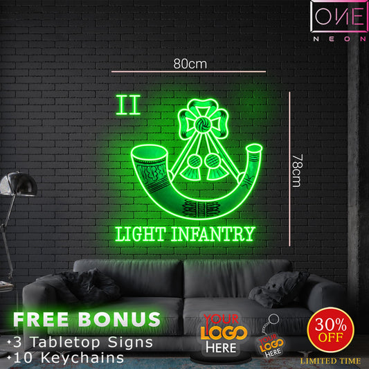 LIGHT INFANTRY | LED Neon Sign
