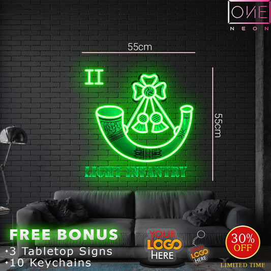 LIGHT INFANTRY 2 | LED Neon Sign