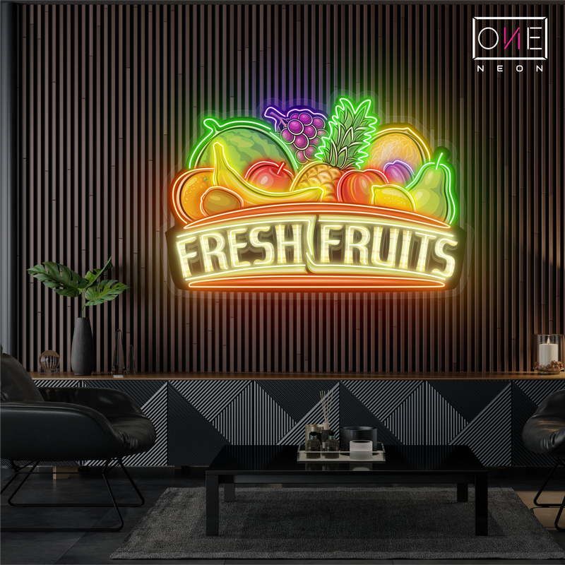 Fresh Fruits Artwork Led Neon Sign – ONE Neon™ Sign - GB