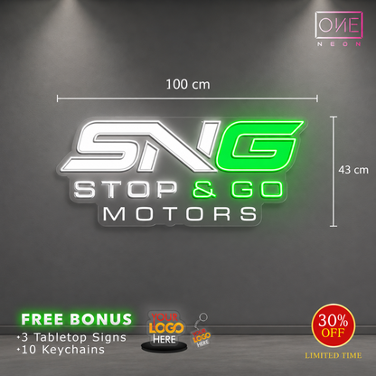SNG logo | LED Neon Sign