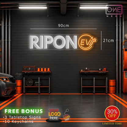 RIPON & SMART WIRED | LED Neon Sign ( 2 signs)