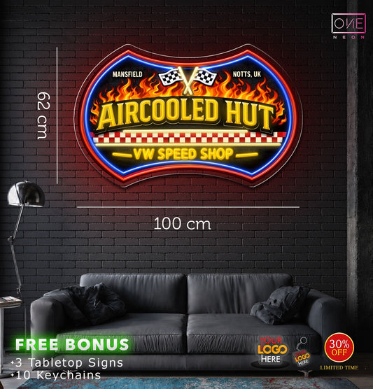 AIRCOOLED HUT  | LED Neon Sign