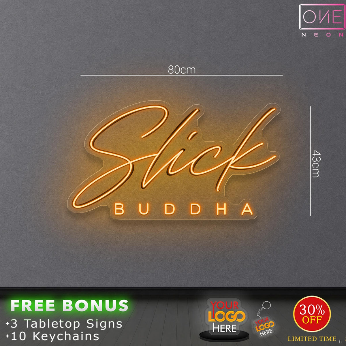 Slick buddha | Led Neon Sign