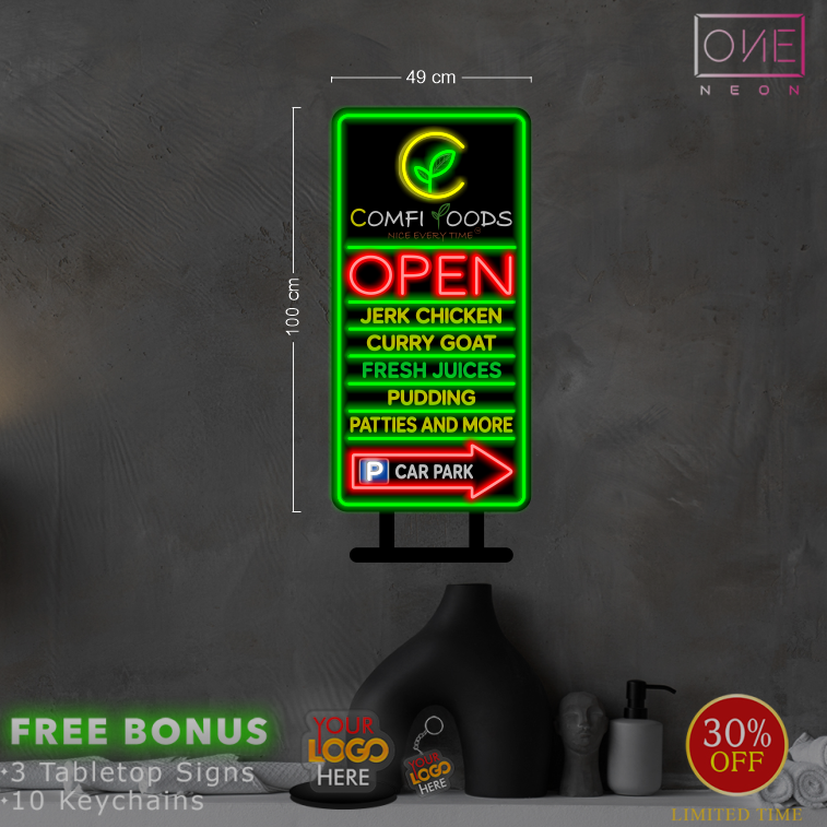Comfifoods | LED Neon Sign (2 signs)