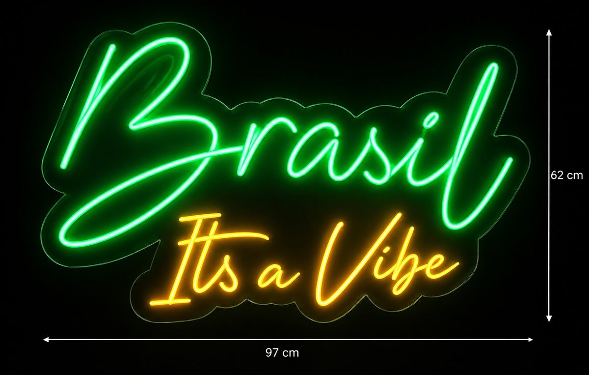 Brasil its a vibe  | LED Neon Sign