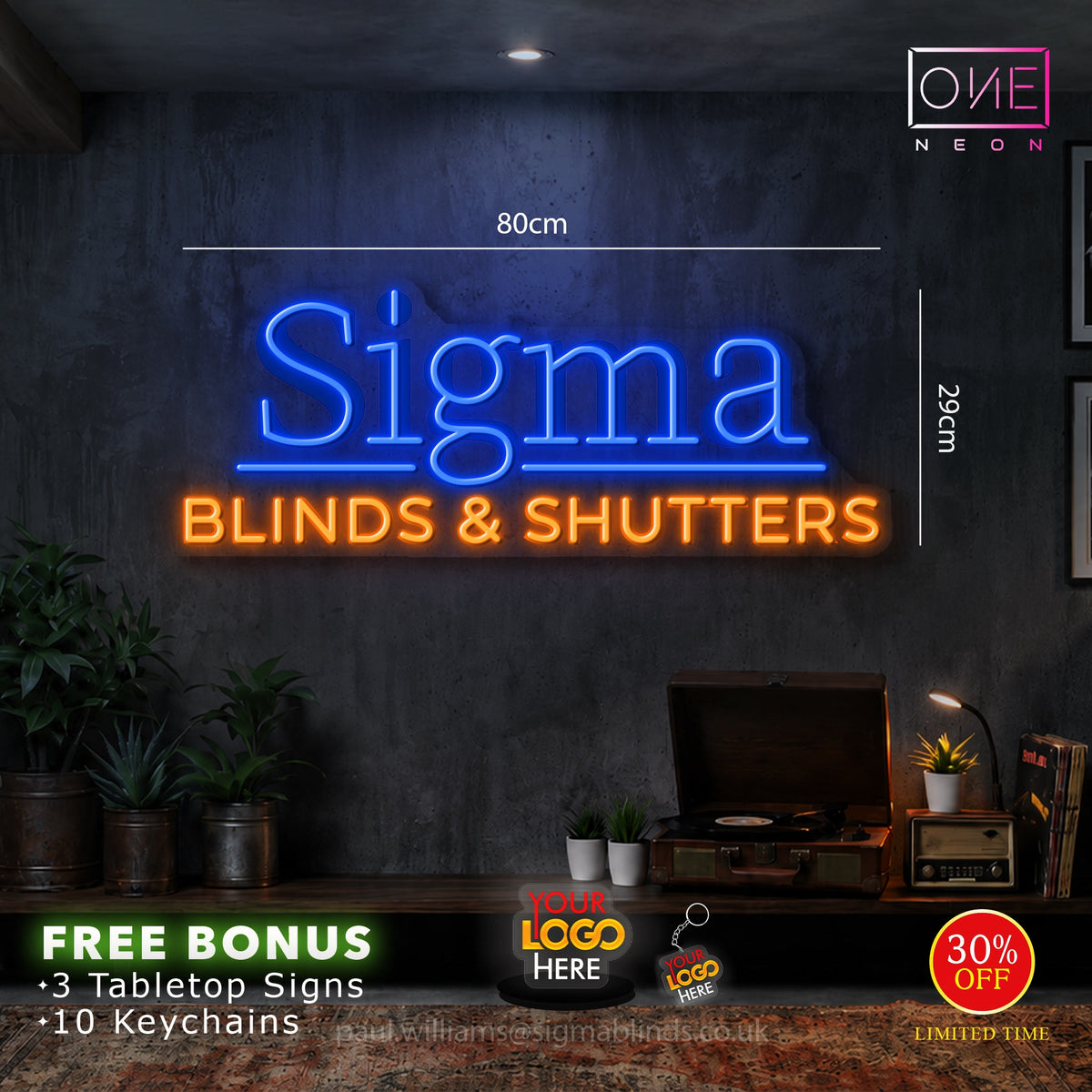 Sigma| LED Neon Sign