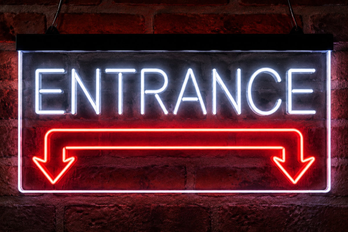 Entrance| LED Neon Sign (waterproof sign)