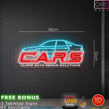 C.A.R.S | LED neon sign