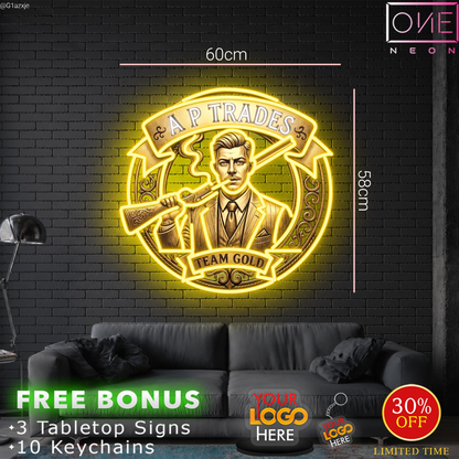 AP TRADES | LED Neon Sign (2 signs)