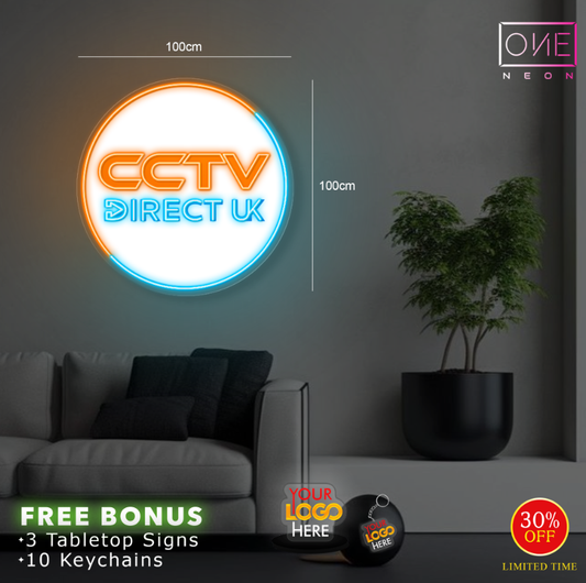 SMART - SAFE - SECURE| LED Neon Sign