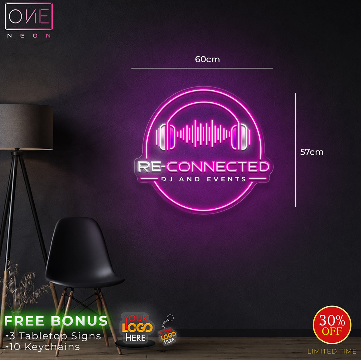 RE-CONNECTED | LED Neon Sign