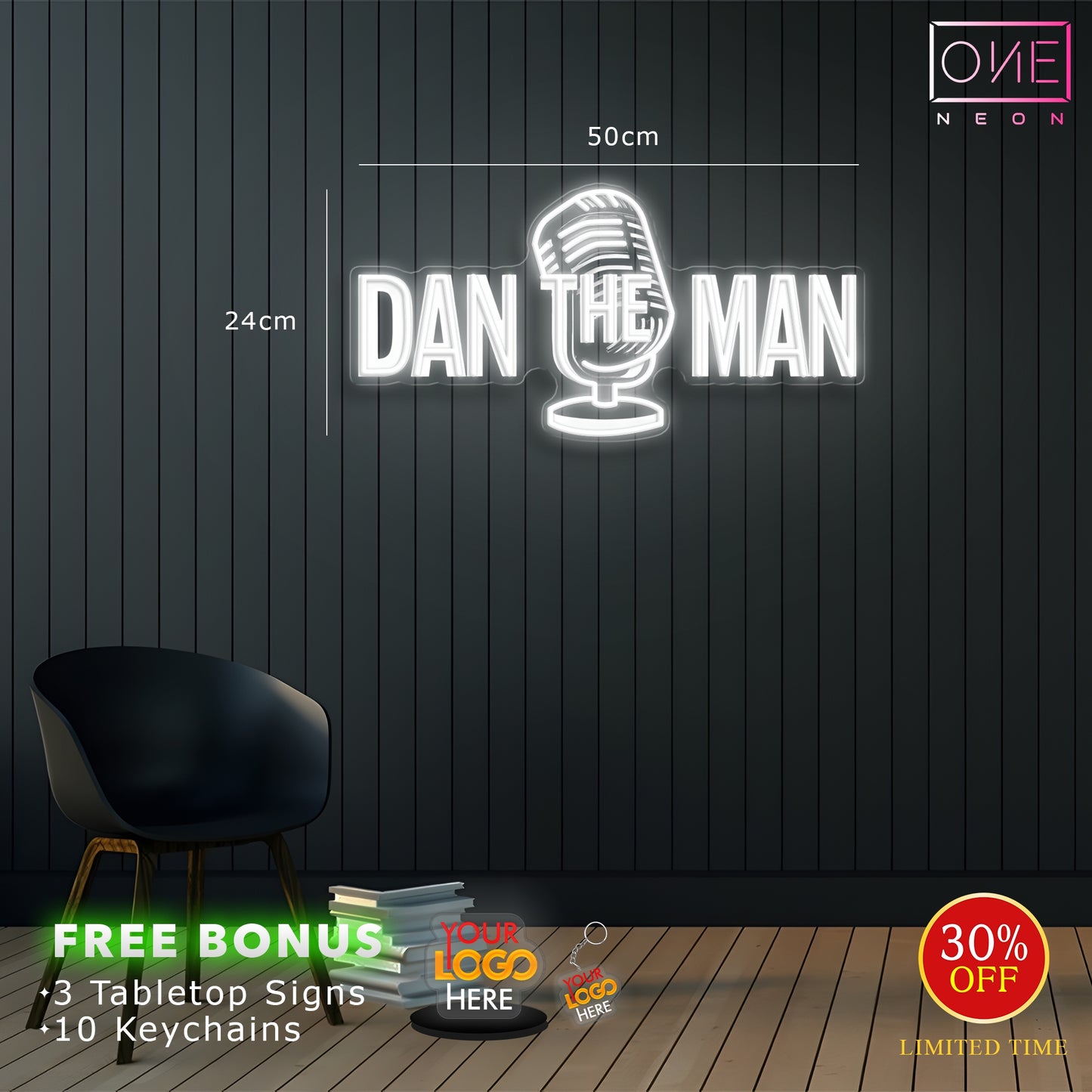 DAN MAN | LED Neon Sign