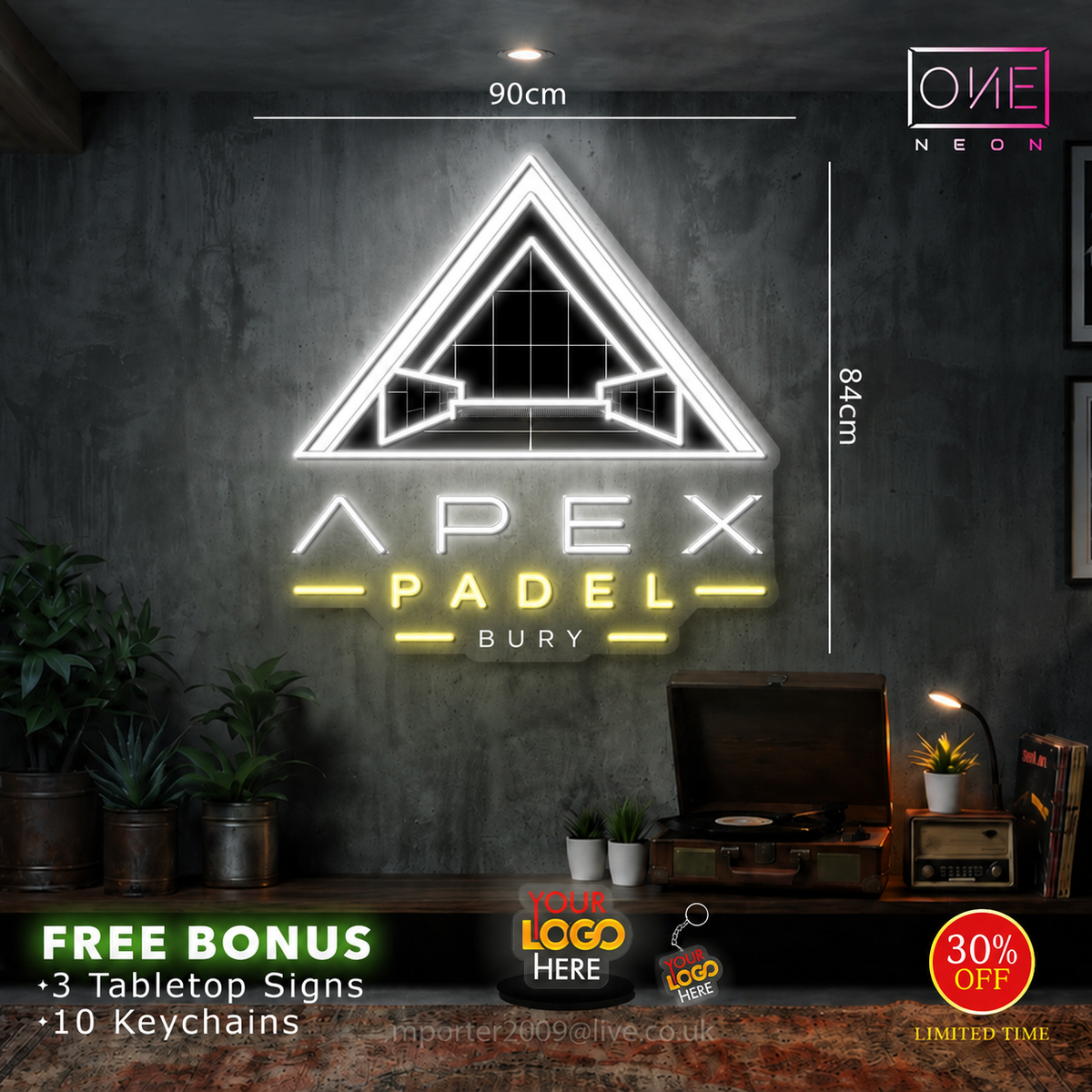APEX PADEL | LED Neon Sign