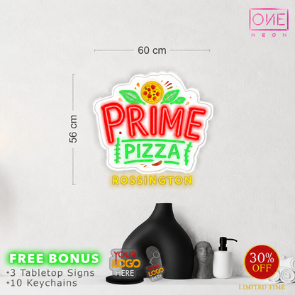 PRIME PIZZA | LED Neon Sign