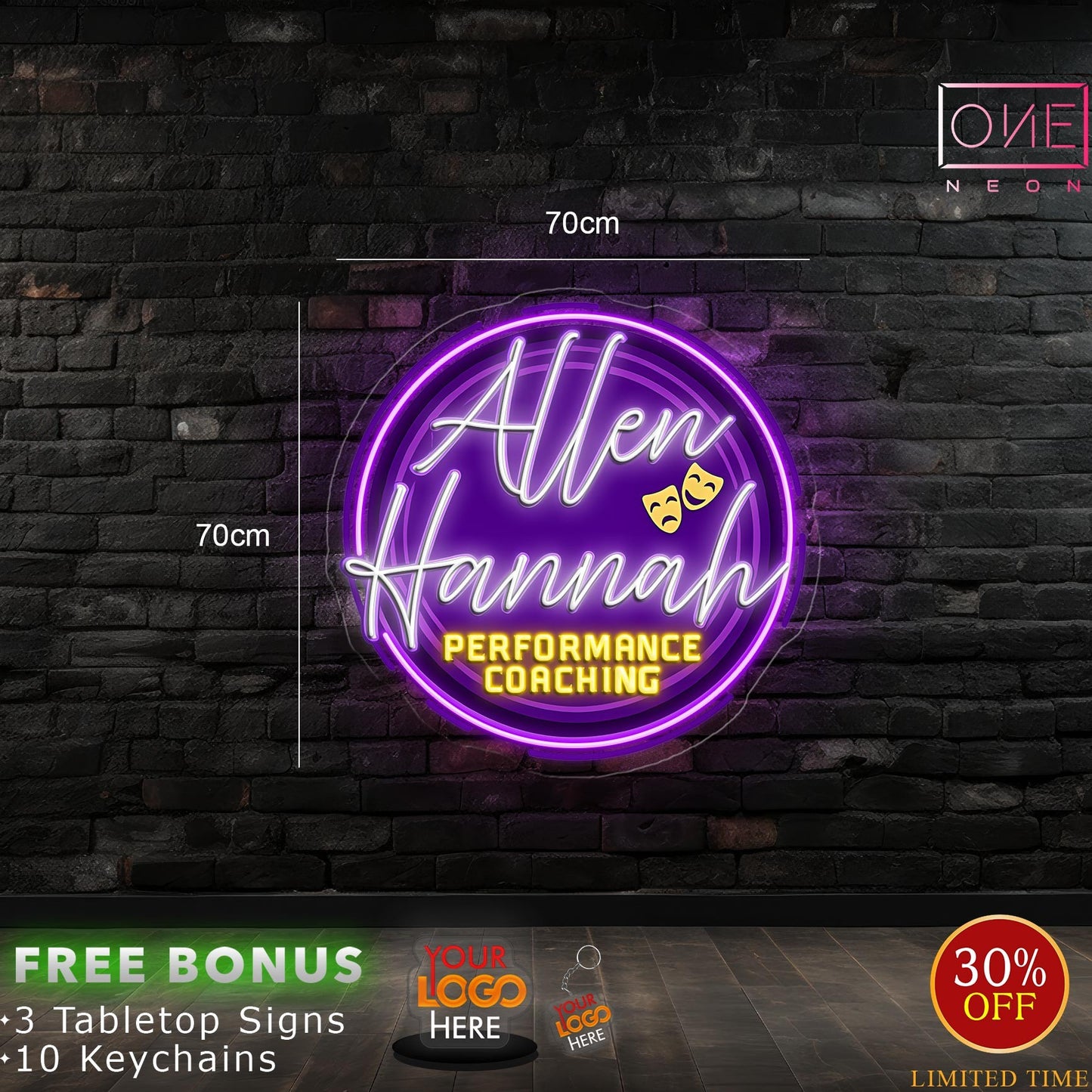 Allen Hannah | LED Neon Sign