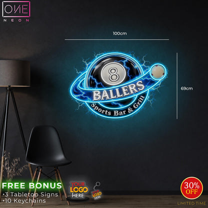 BALLERS | LED Neon Sign