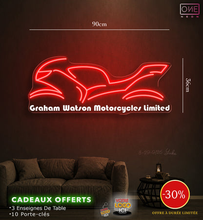GRAHAM WATSON MOTORCYCLES | LED Neon Sign