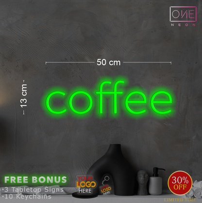 kapow coffee| LED Neon Sign (2 signs)