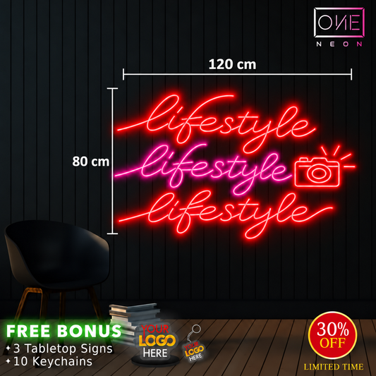 Lifestyle | LED Neon Sign (2 signs)