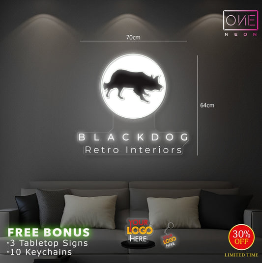 BLACKDOG| LED Neon Sign