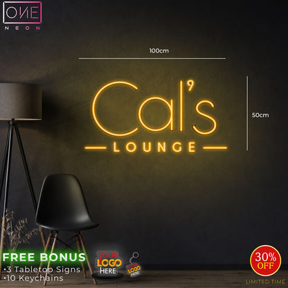 CAL'S LOUNGE | LED Neon Sign