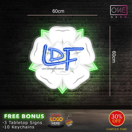 Line Dance Foundation | LED Neon Sign