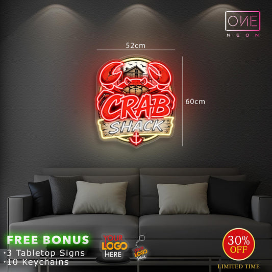Crab Shack | LED Neon Sign