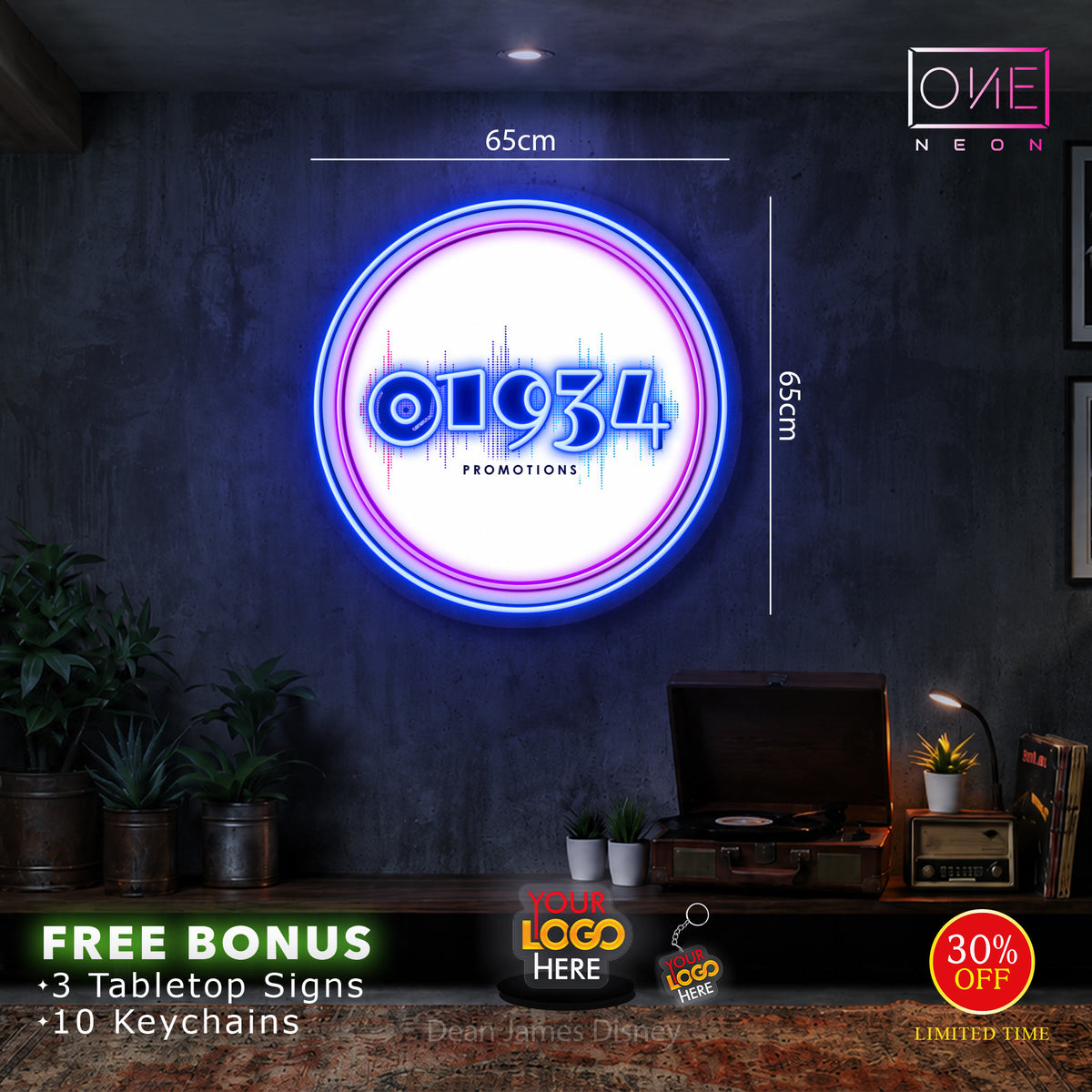 01934 PROMOTIONS | LED Neon Sign