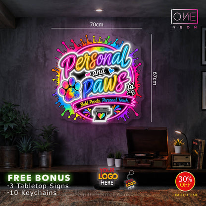 Personal Paws| LED Neon Sign