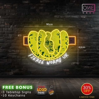 Fierce worms UK | LED Neon Sign