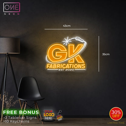 GK FABRICATIONS | LED Neon Sign