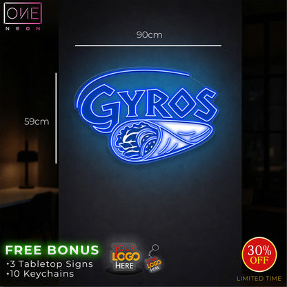 Gyros | LED Neon Sign