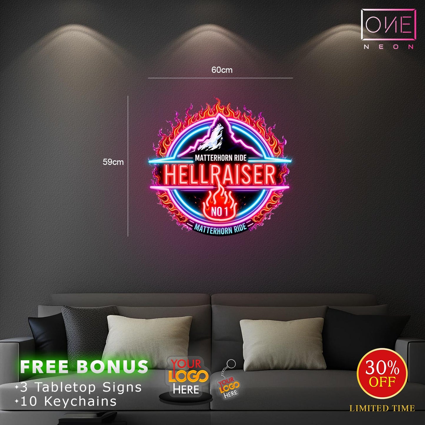 Rosie Davies | LED Neon Sign