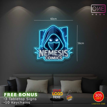NEMESIS COMIC | LED Neon Sign