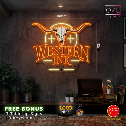 WESTERN INK | LED Neon Sign