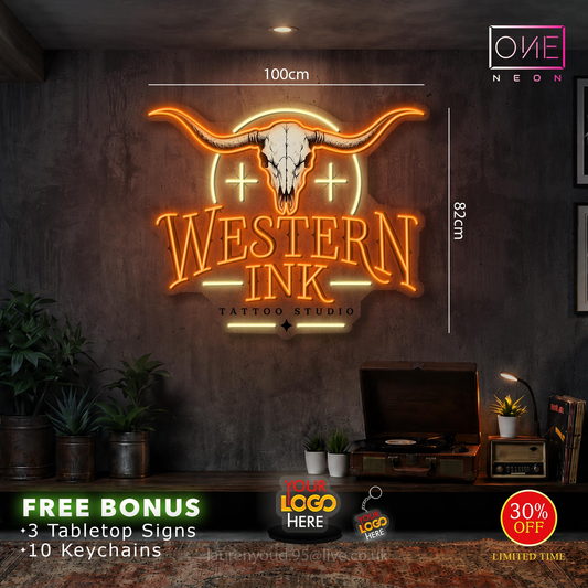 WESTERN INK | LED Neon Sign