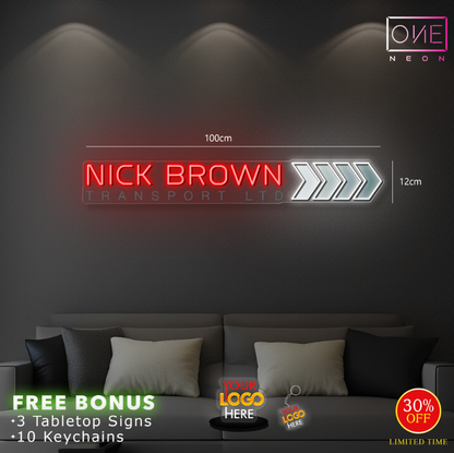 NICK BROWN  | LED Neon Sign