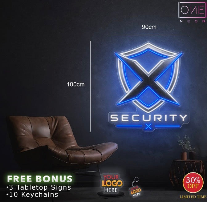 SECURITY | LED Neon Sign
