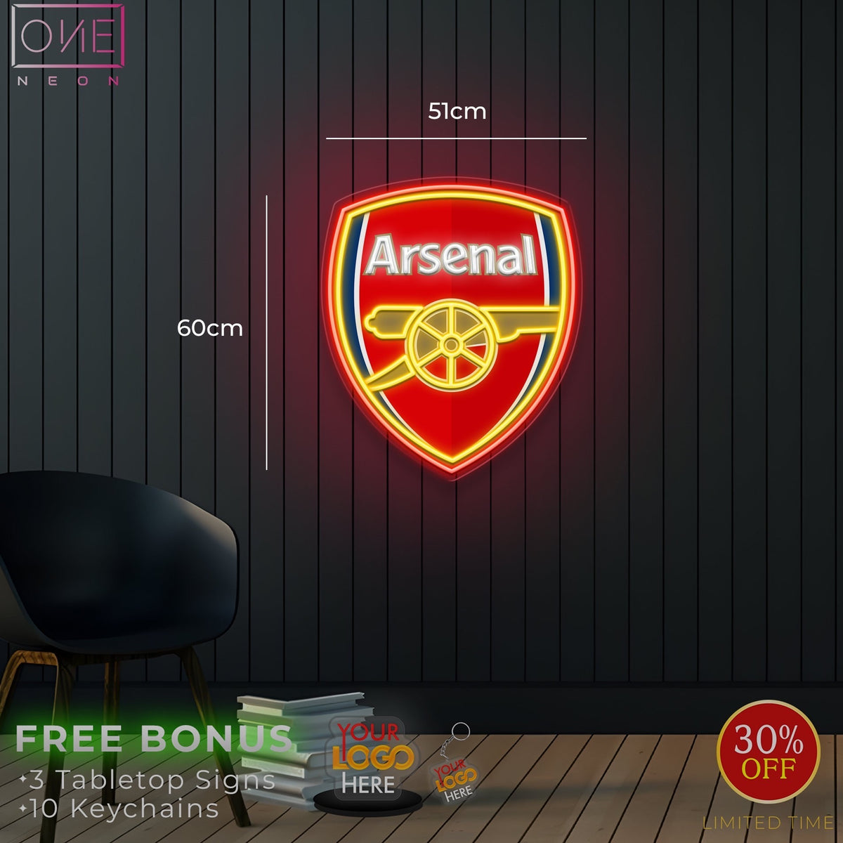 Arsenal| LED Neon Sign