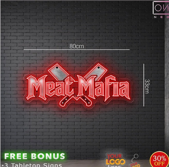 Meat mafia | LED Neon Sign