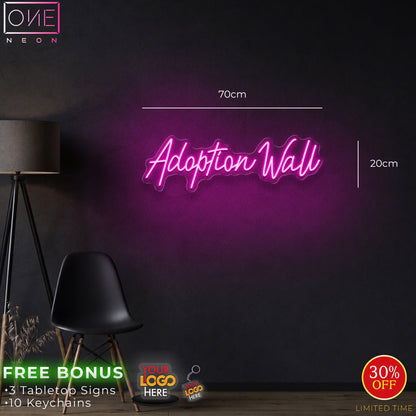 Groomers and Adoption wall| LED Neon Sign (2 signs)