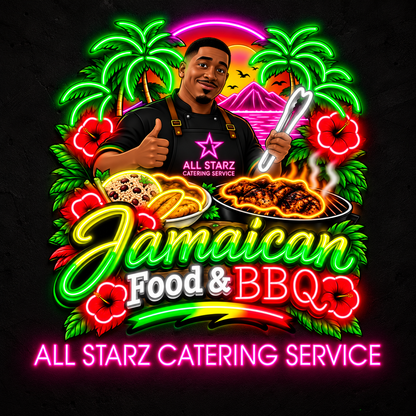 Jamaican Food & BBQ | LED Neon Sign